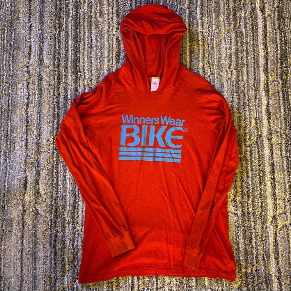Super comfy Vintage Winners Wear BIKE. Pullover lightweight hoodies.